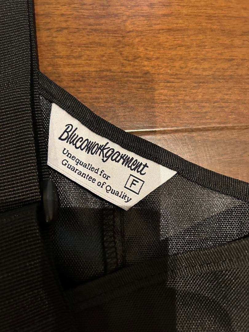 BLUCO ブルコ UTILITY VEST ユーティリティ ベスト ブラック