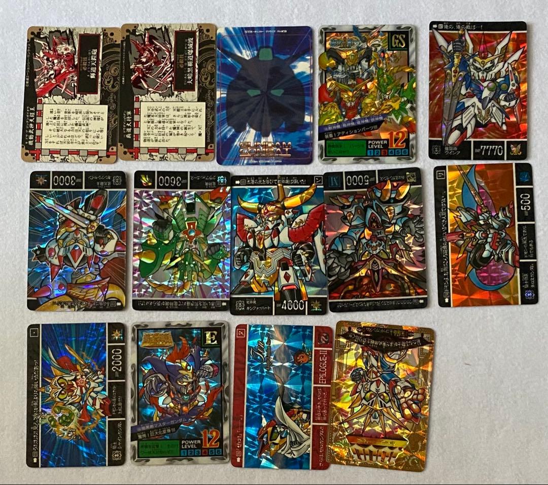 ガンダム　カード　レア　SDガンダム バンダイ　機動戦士ガンダム　カードダス