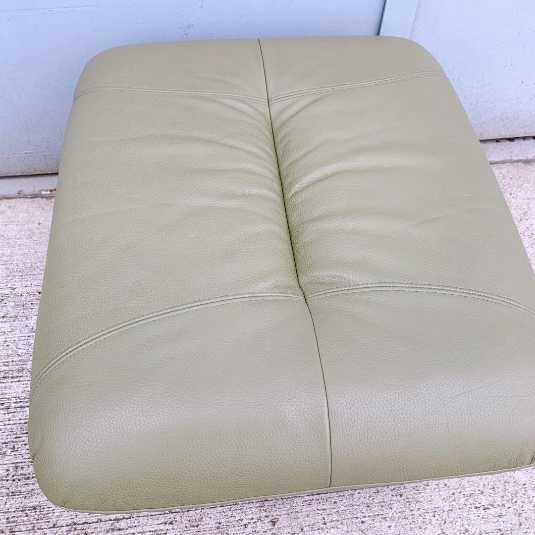 【美品】カリモク karimoku チターノchitano オットマン スツール