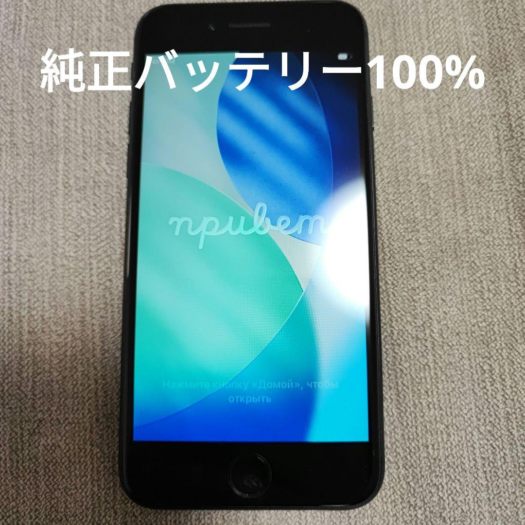 Apple iPhone SE2 バッテリー100%