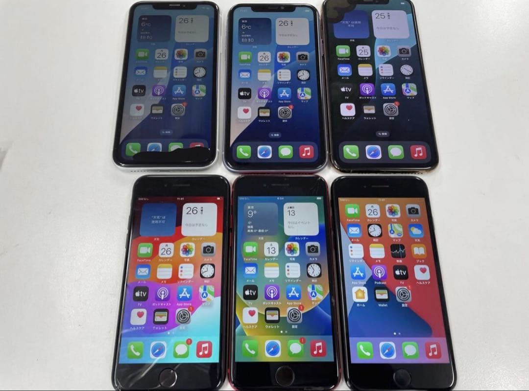 Apple iPhone 6台まとめ売り 11 promax 中古ジャンク