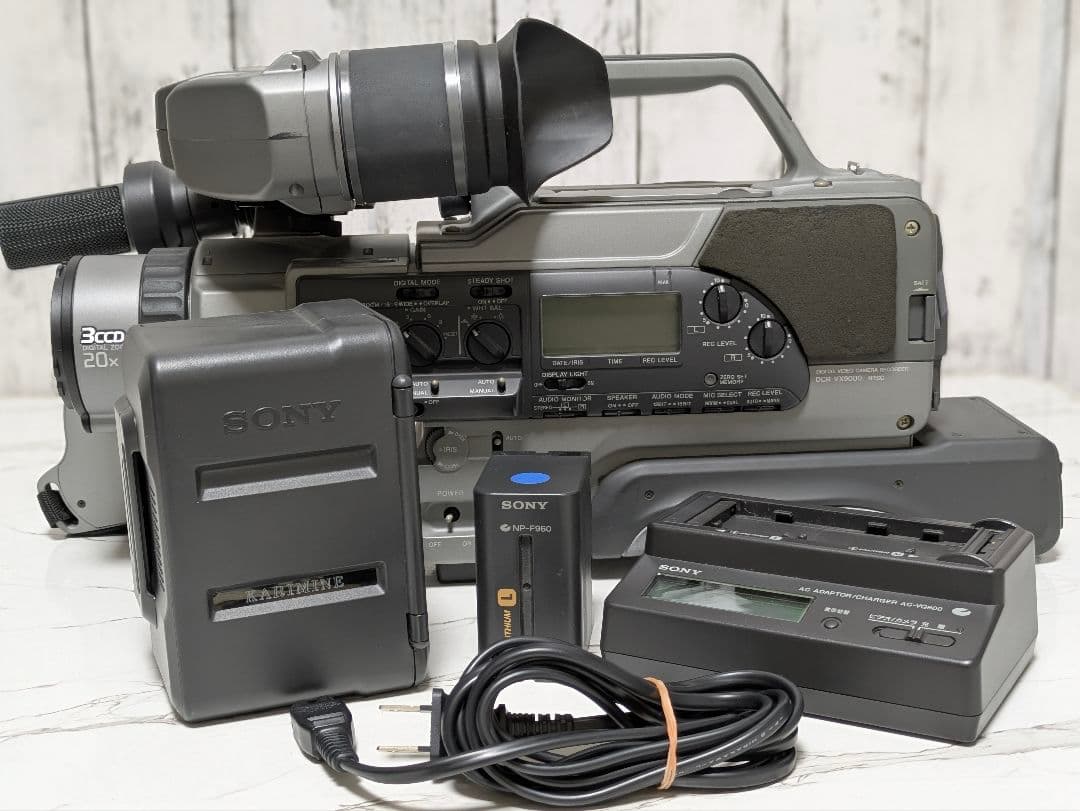 SONY　DCR-VX9000　DVテープ対応