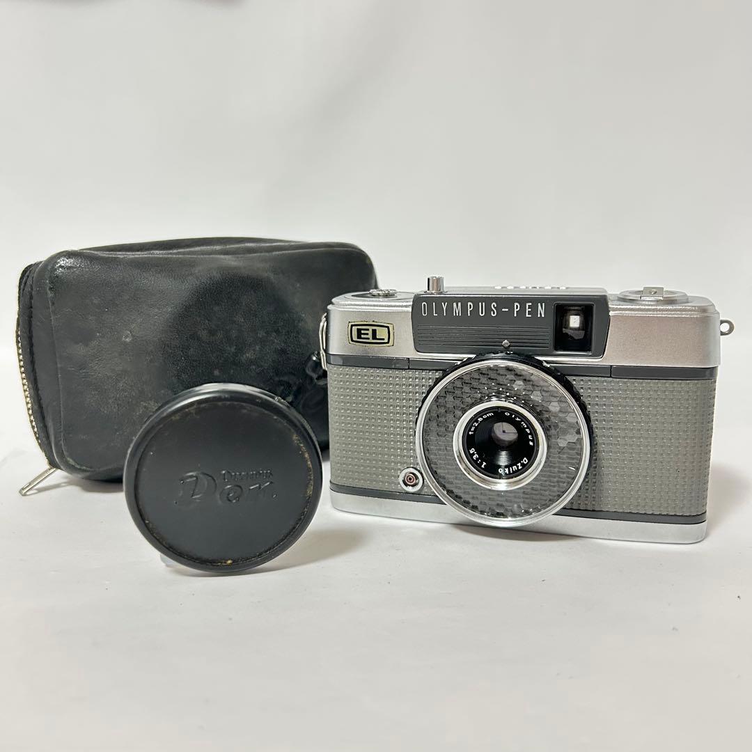 【完動美品】OLYMPUS PEN EE ELコンパクトフィルムカメラ#386