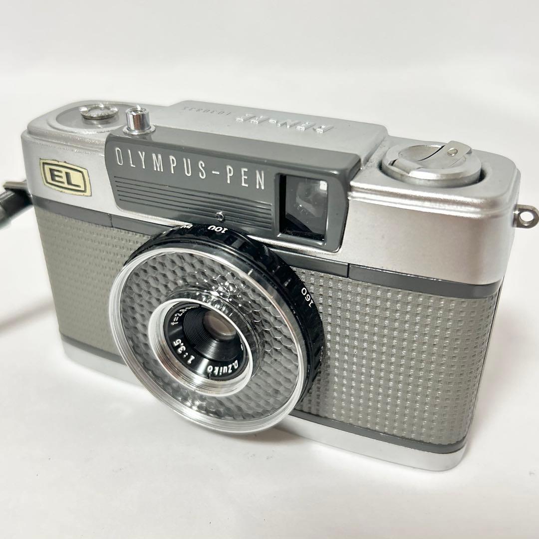 【完動美品】OLYMPUS PEN EE ELコンパクトフィルムカメラ#386