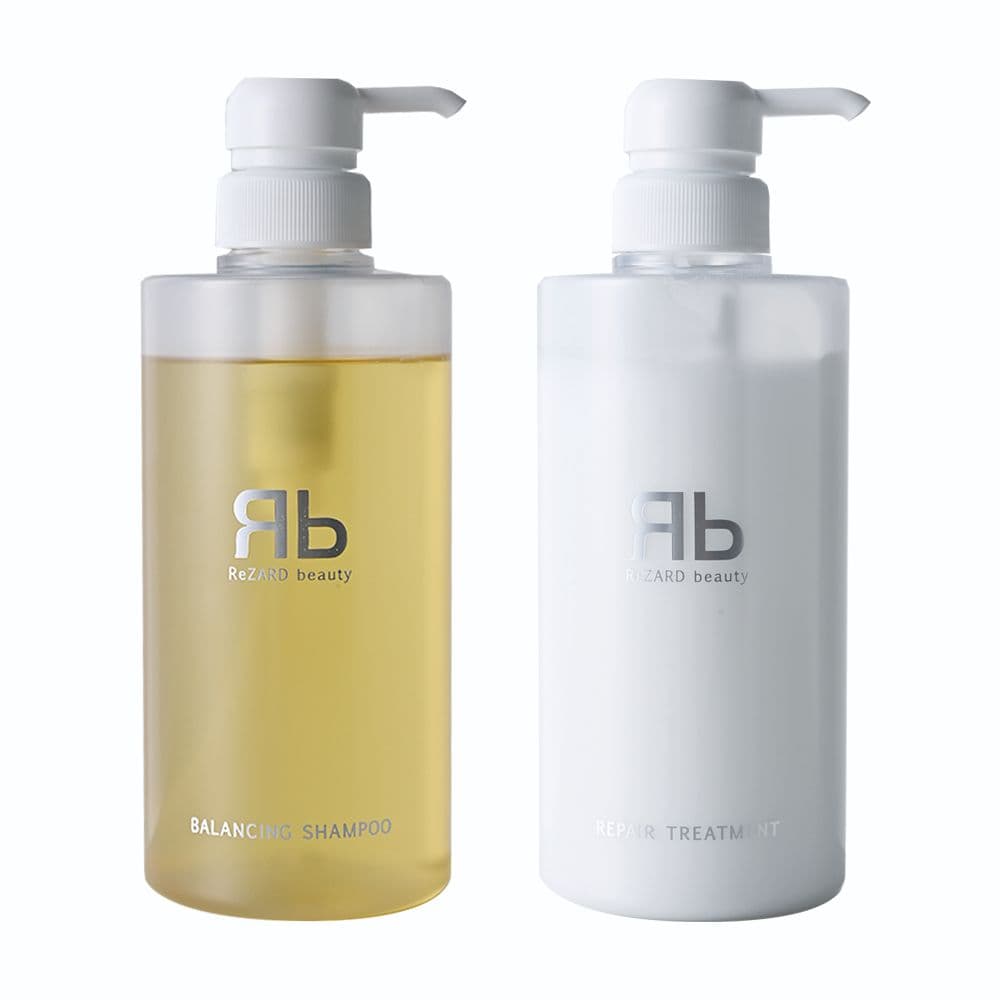 バランシングシャンプーとリペアトリートメントセット