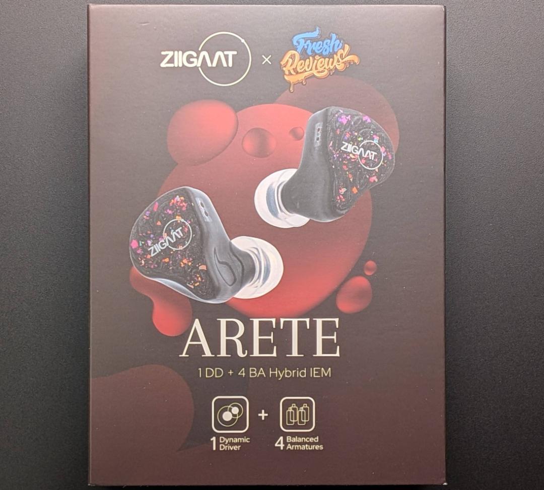 ZiiGaat x Fresh Reviews Arete 白色イヤホン