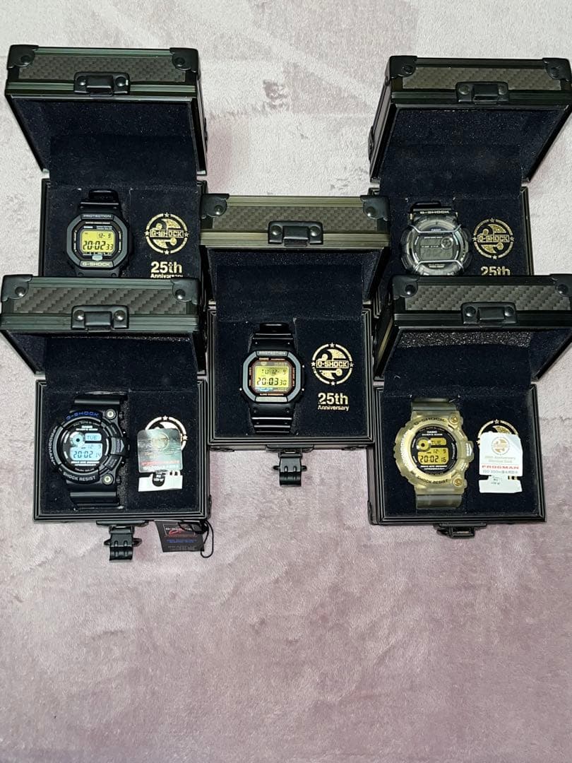 G-SHOCK 25th Anniversary Edition 5点セット