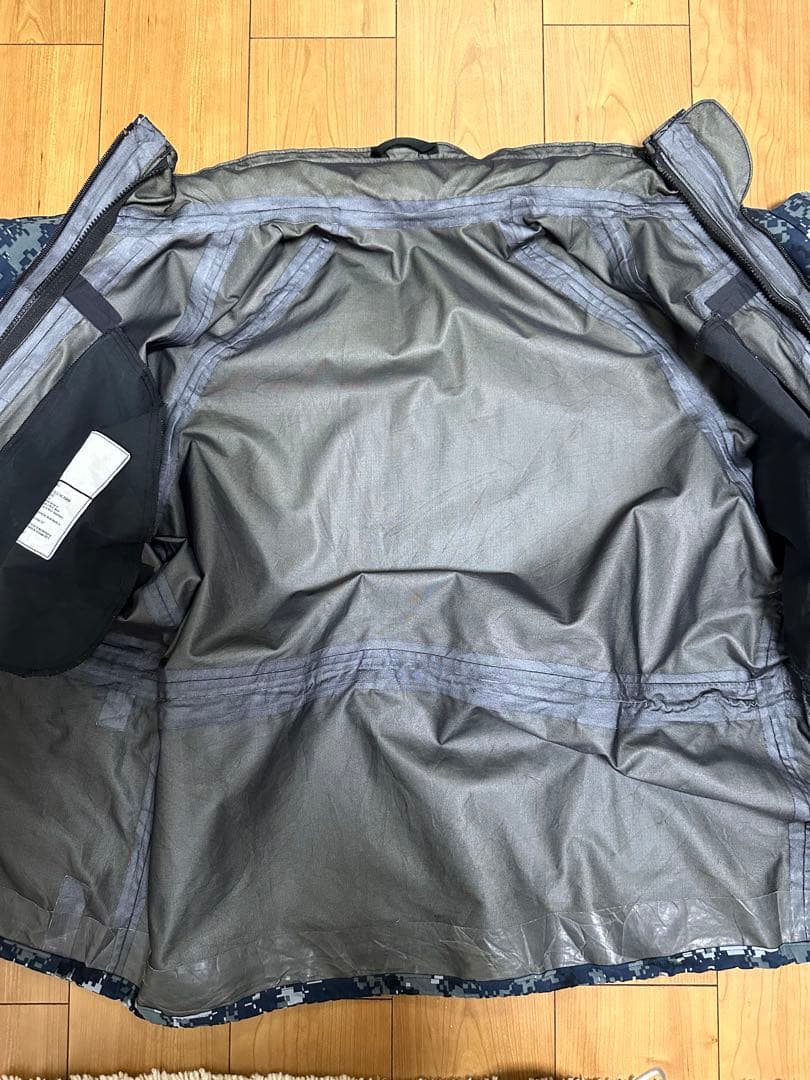 ひ*け様 米軍 NAVY ECWCS GEN2 NWU ゴアテックスパーカー　E