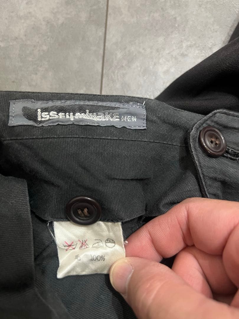 80s ISEEY MIYAKE 筆タグ slacks