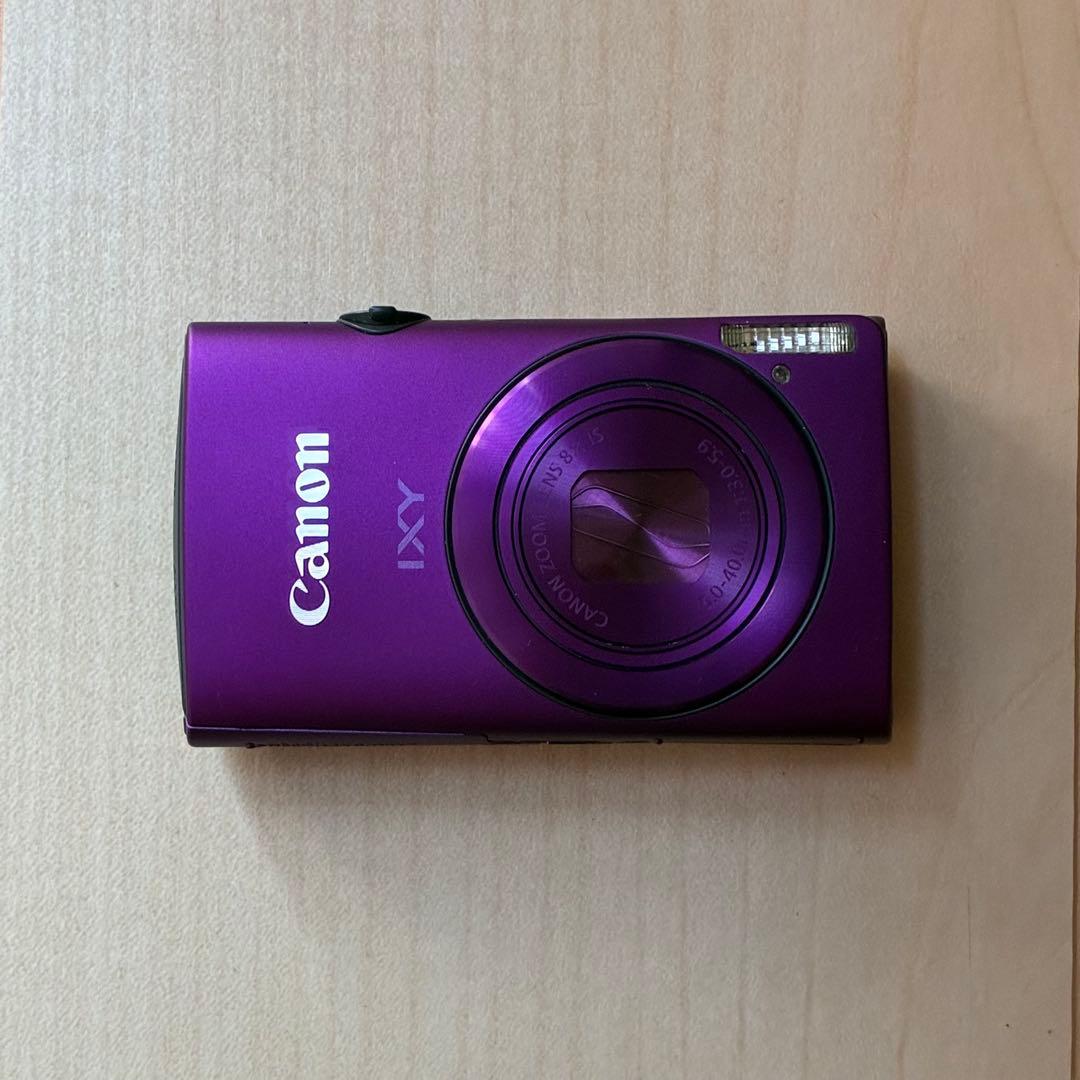 Canon IXY 600F パープル 本体と付属品セット