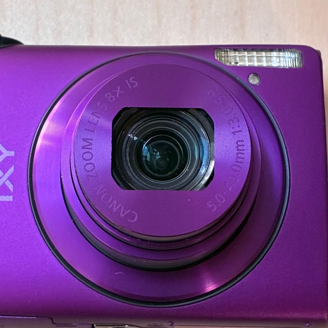 Canon IXY 600F パープル 本体と付属品セット