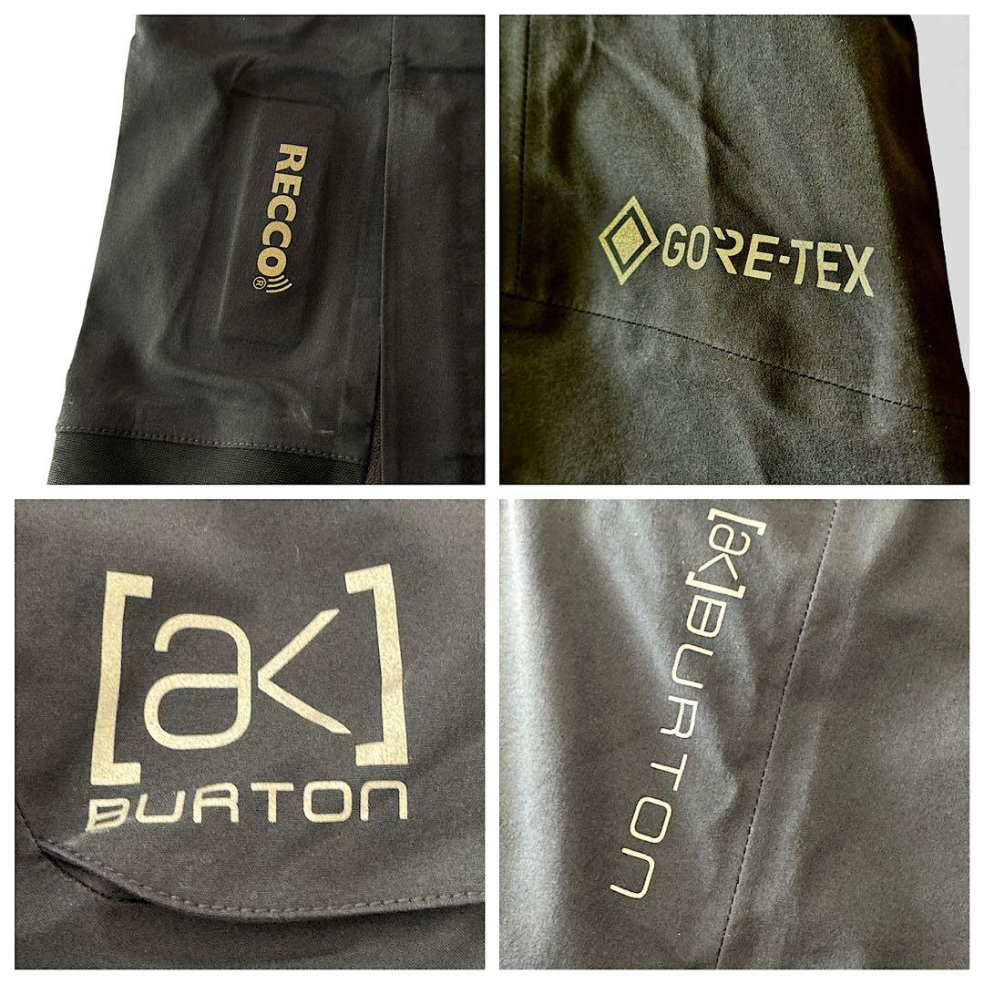 最上級　バートン AK ゴアテックス　キミー ジャケット ビブパンツ　M
