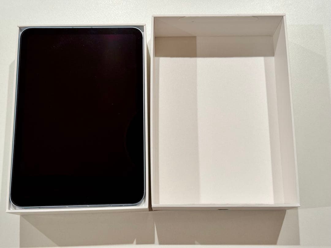 【美品】ipad mini7 セルラー ブルー　128g simフリー