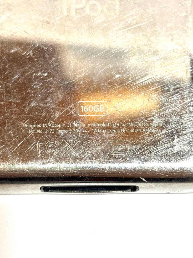 iPod Classic 160GB ブラック A1238 ジャンク品 ブラック