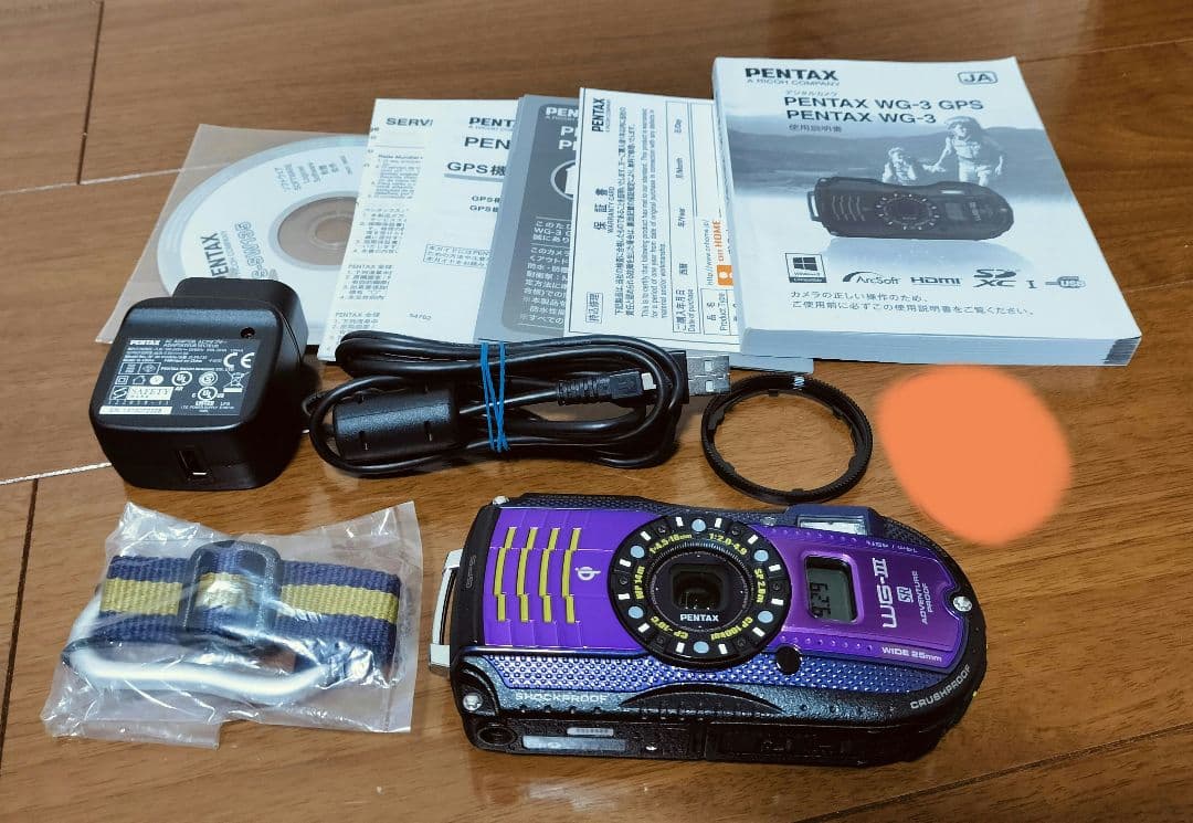PENTAX WG-3 GPS パープル