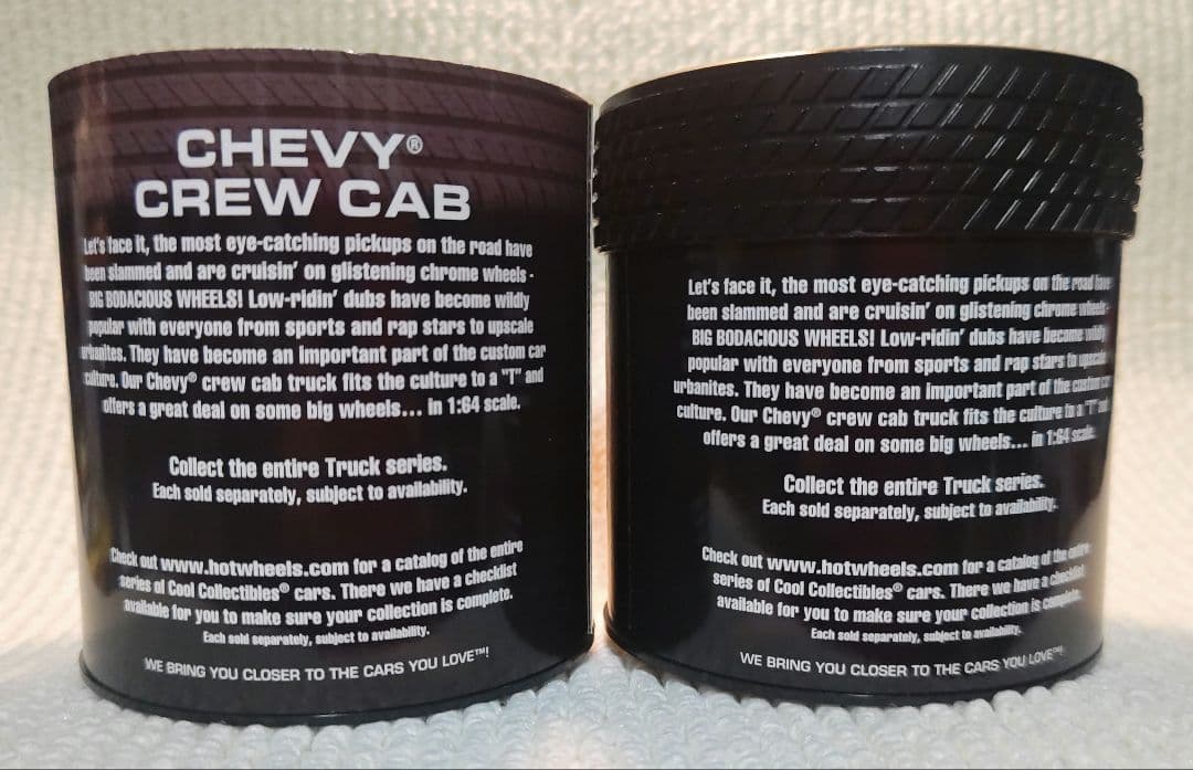 ホットウィール　CHEVY CREW CAB 2台