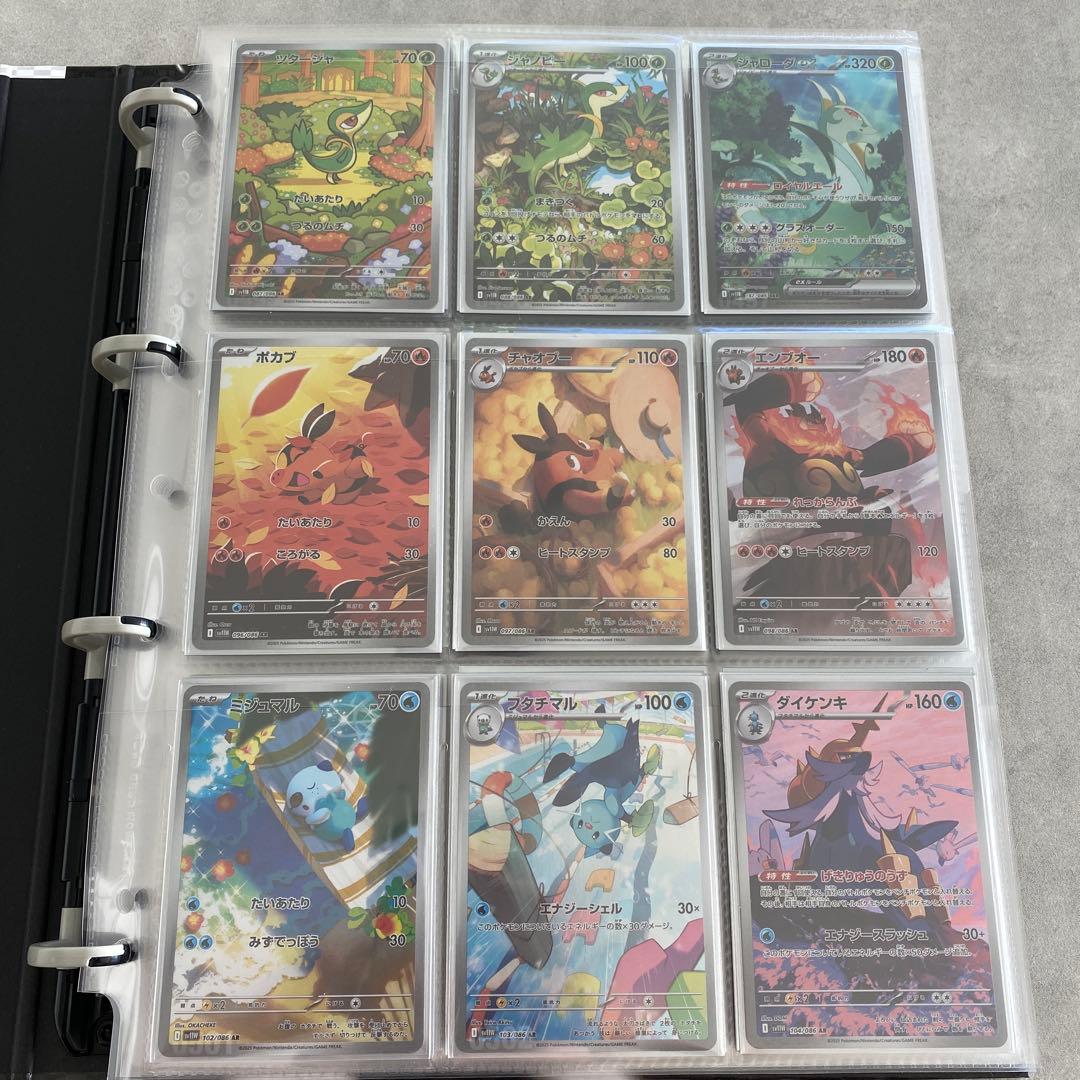 ホワイトフレアブラックボルトARコンプ➕SAR 10枚　ファイル付