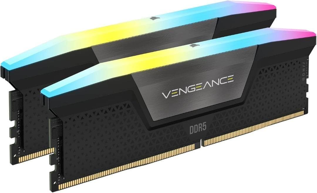 メモリー CORSAIR DDR5 VENGEANCE RGB 32GB 16GBx2