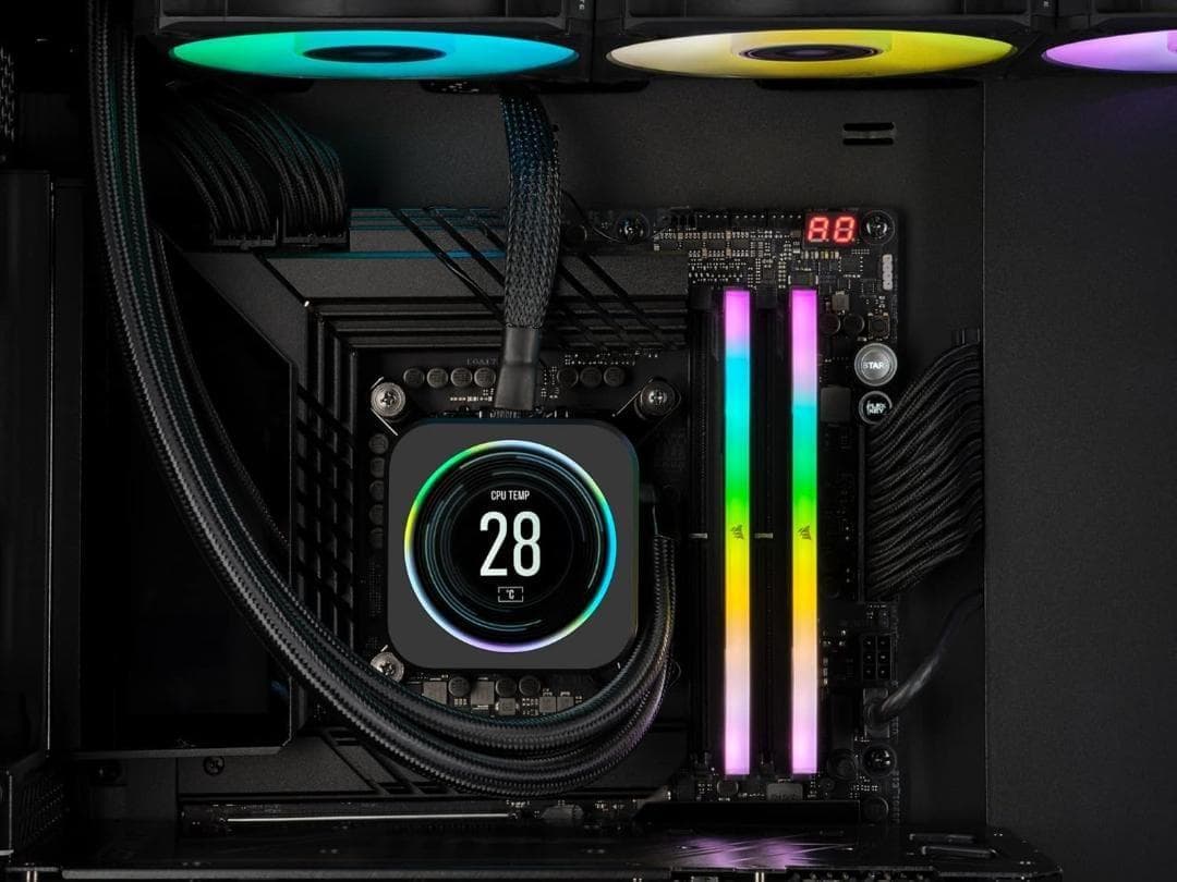 メモリー CORSAIR DDR5 VENGEANCE RGB 32GB 16GBx2