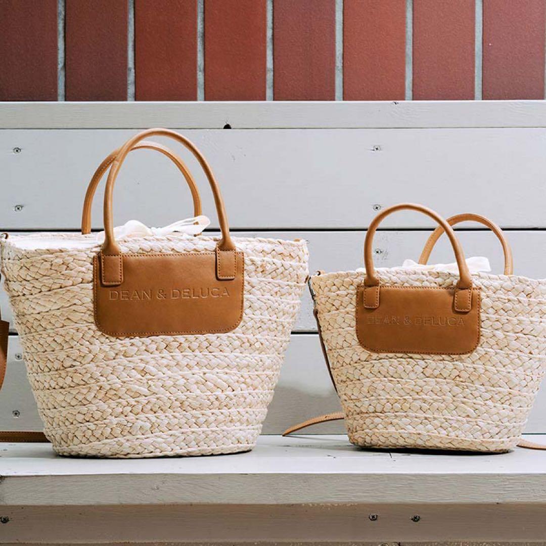 DEAN & DELUCA ×BEAMS 保冷　かごバッグ 大