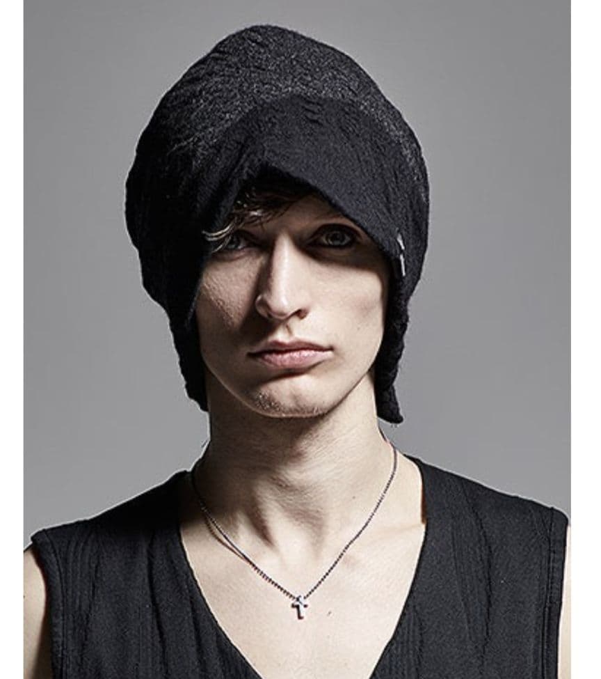 kiryuyrik ニット帽・ ブラック・グレー