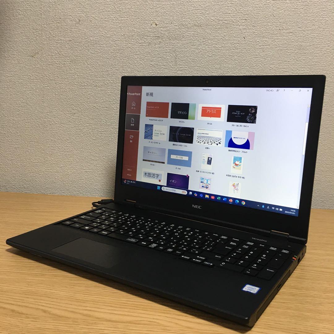 NEC VersaPro Win11 8世代i3 8Gメモリ SSD 15.6’