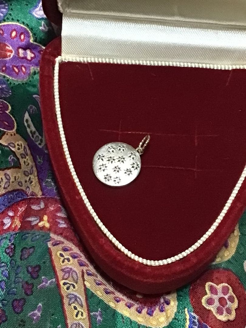 アガット　ペンダントトップ　チャーム　シルバー　Ｋ10 ダイヤ0.06カラット