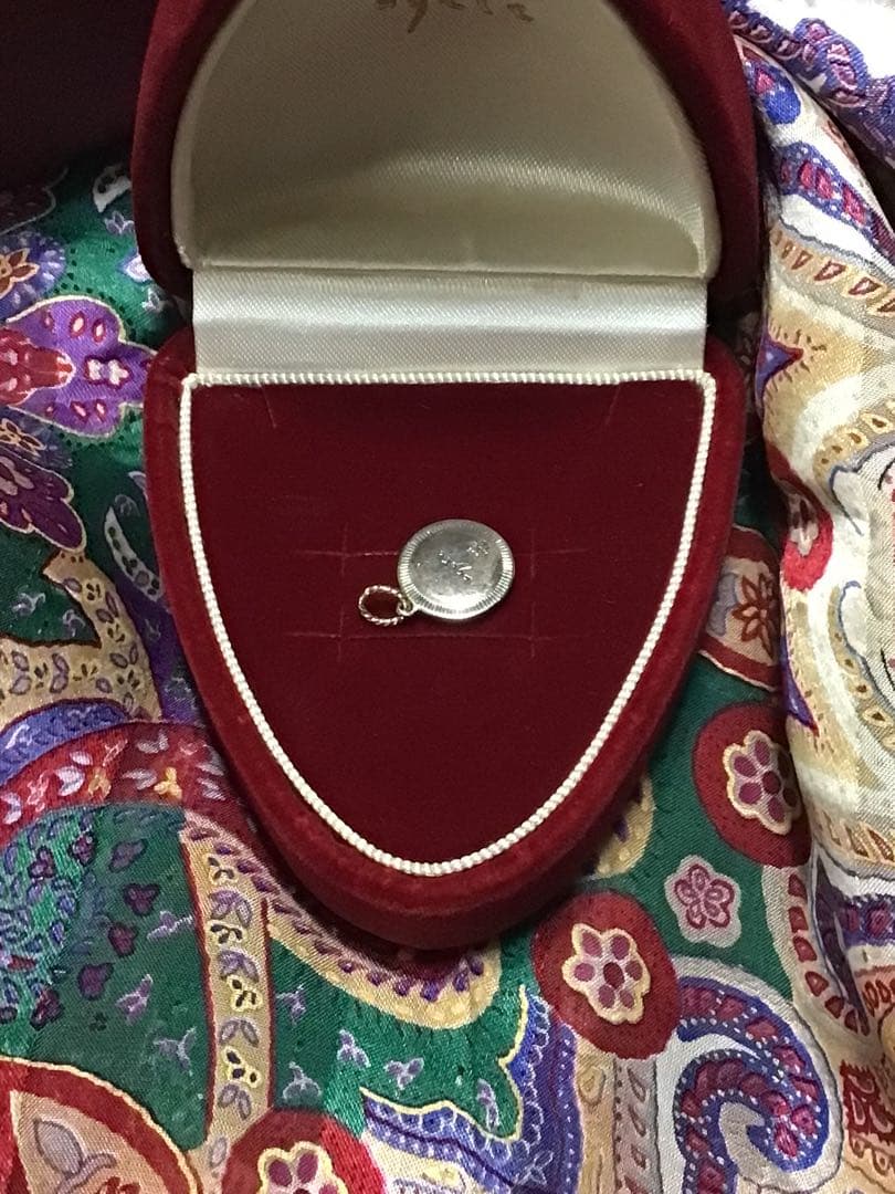 アガット　ペンダントトップ　チャーム　シルバー　Ｋ10 ダイヤ0.06カラット