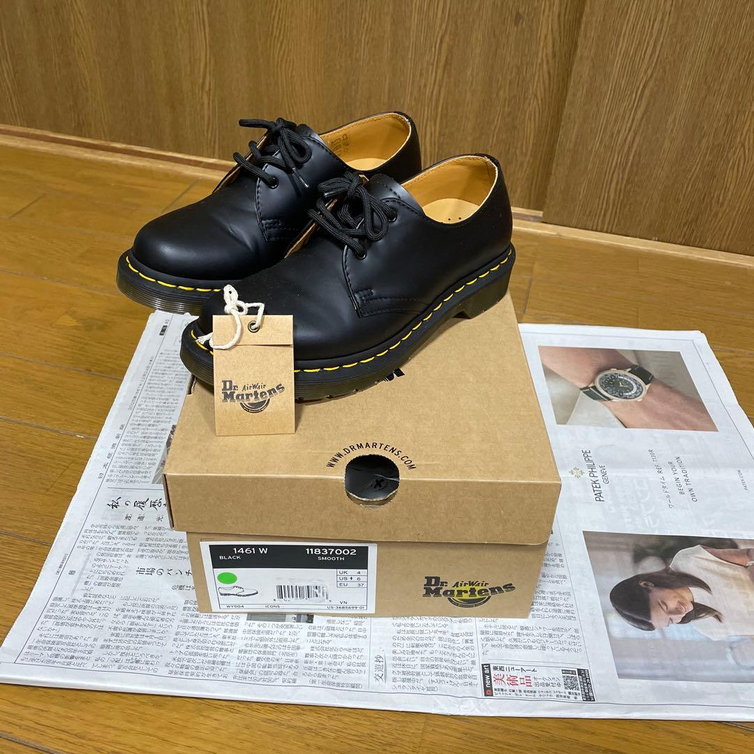 靴 Dr.Martens 1461 W Black