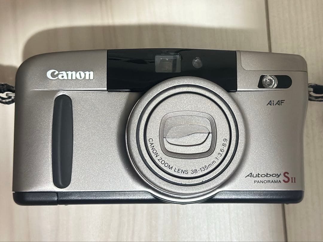 美品リモコン付きCanon Autoboy S II コンパクトフィルムカメ