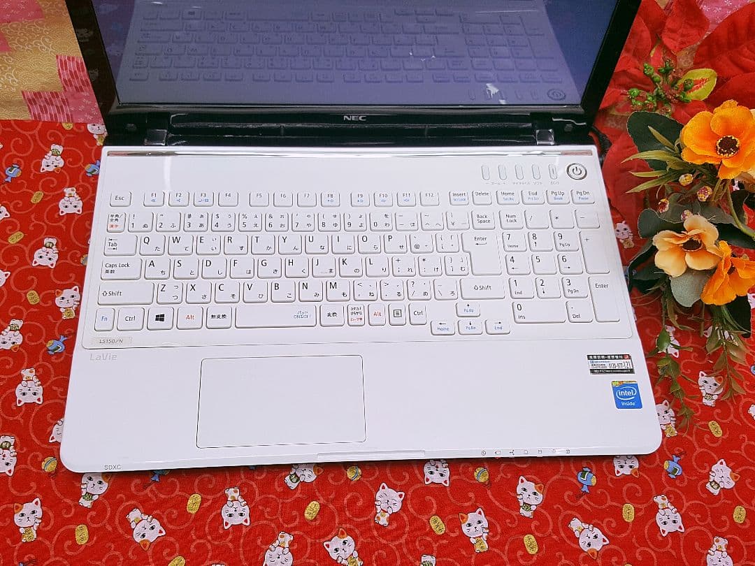 極上品！大人気！美品/3世代Celeron /NEC /新型Win10/動画編集