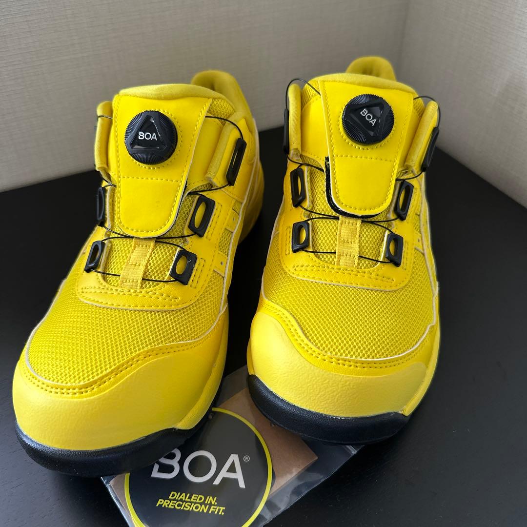 新品　限定色　アシックス asics CP209 BOA イエロー 25.5㎝