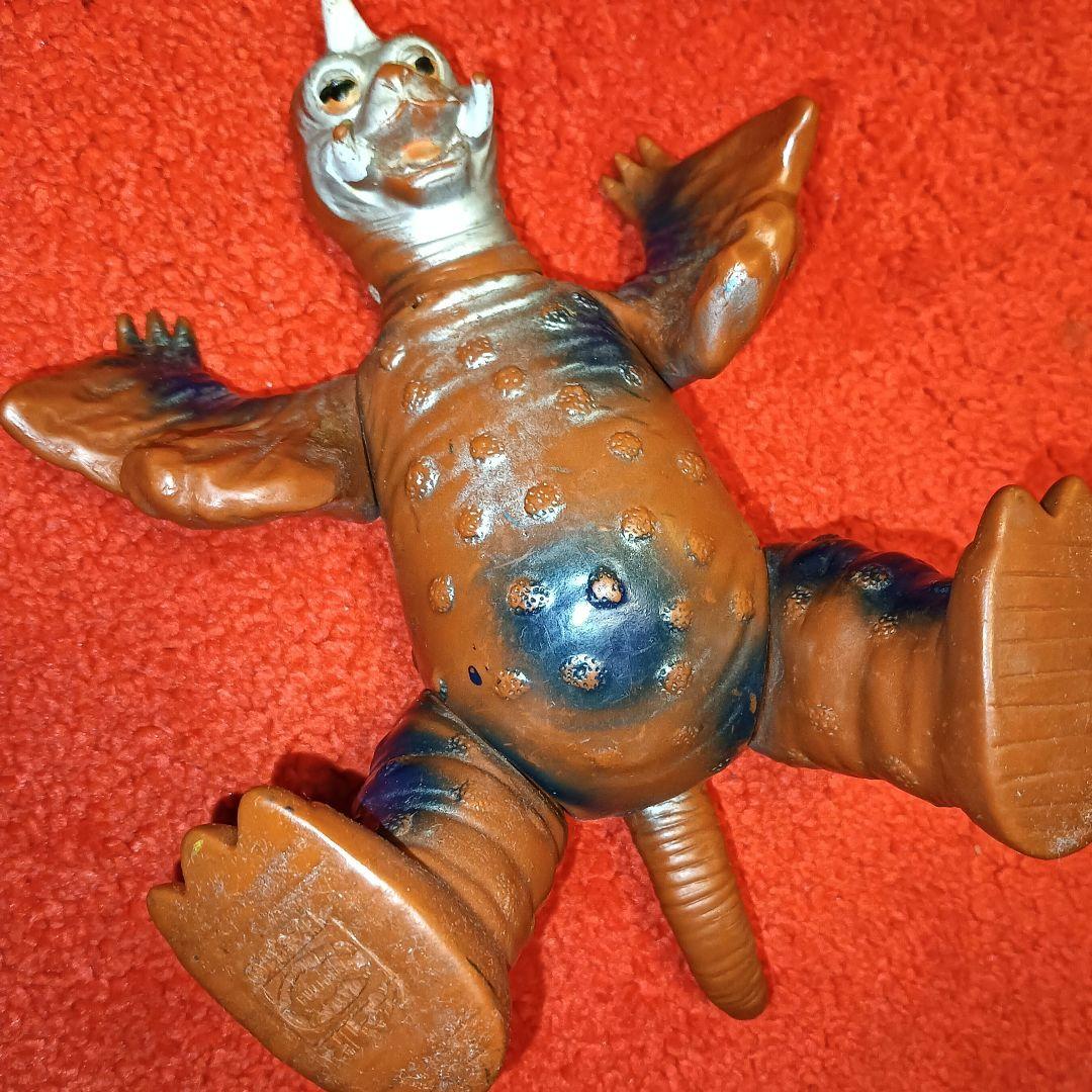 グリーン様☆当時物　昭和レトロソフビ　ペギラ　ウルトラマン　　怪獣　ブルマァク