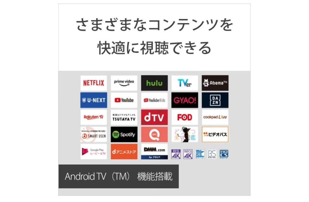 【cat9】21年製 SONYBRAVIA 55V型【KJ-55A8H】