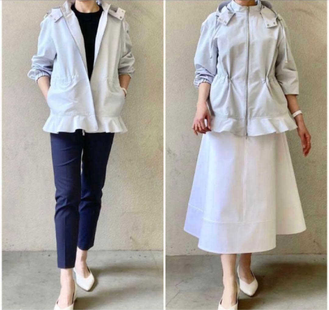 セオリーリュクス☆2023ラッフルブルゾン38ウォッシャブル