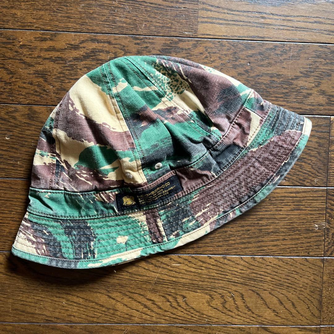 NEIGHBORHOOD カモフラ バケットハット