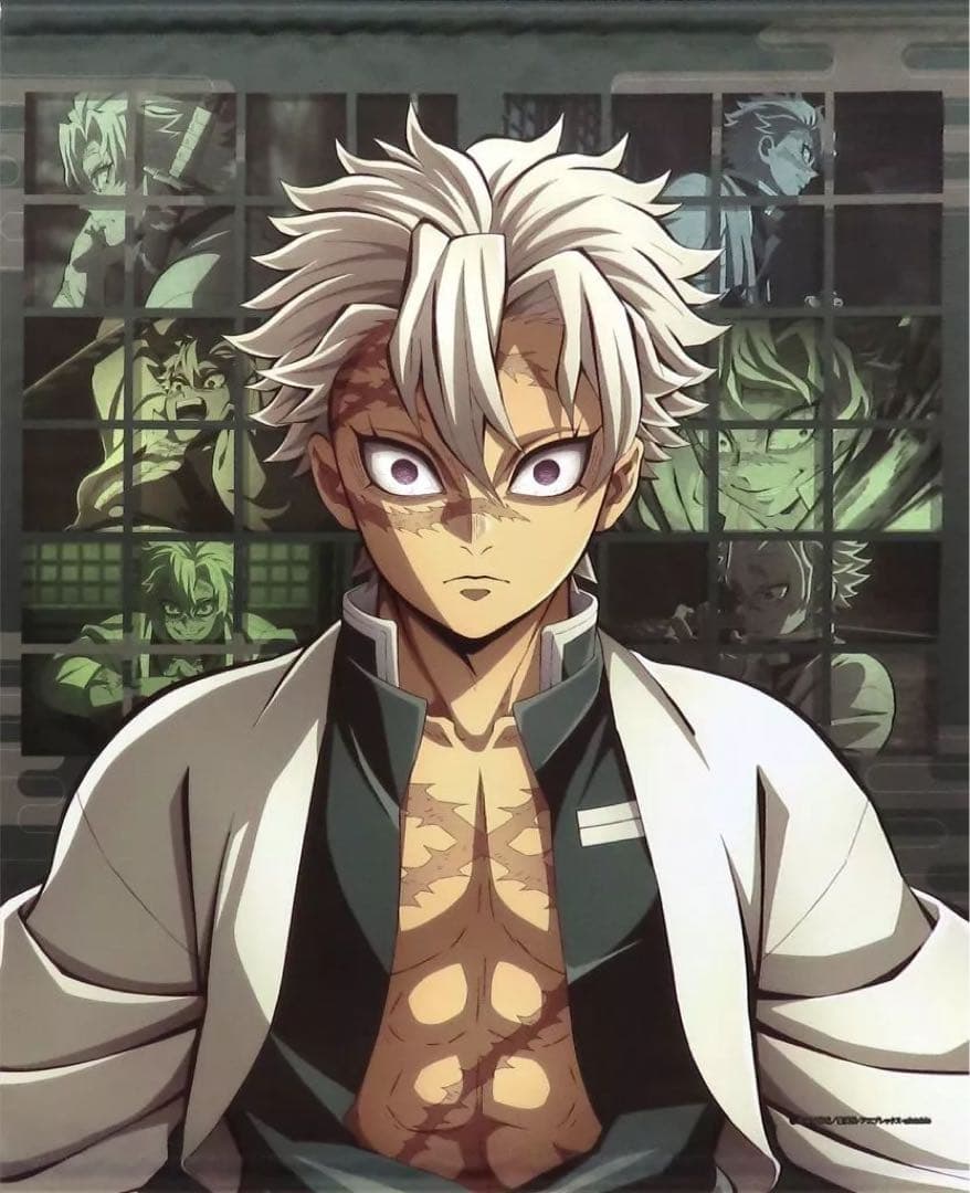 .*様 鬼滅の刃　柱展限定品柱稽古編　KVアナザーカット　等身大タペストリー　不