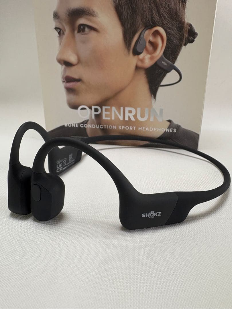 や*ン様 S803 SHOKZ OPENRUN 骨伝導イヤホン ブラック