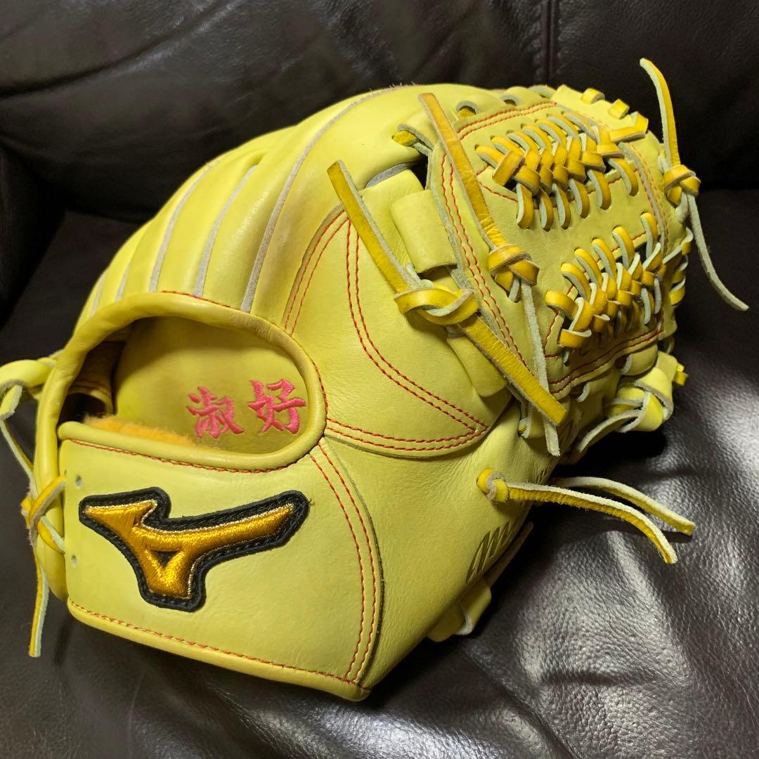 ミズノプロ　硬式内野手用グローブ　キップレザー