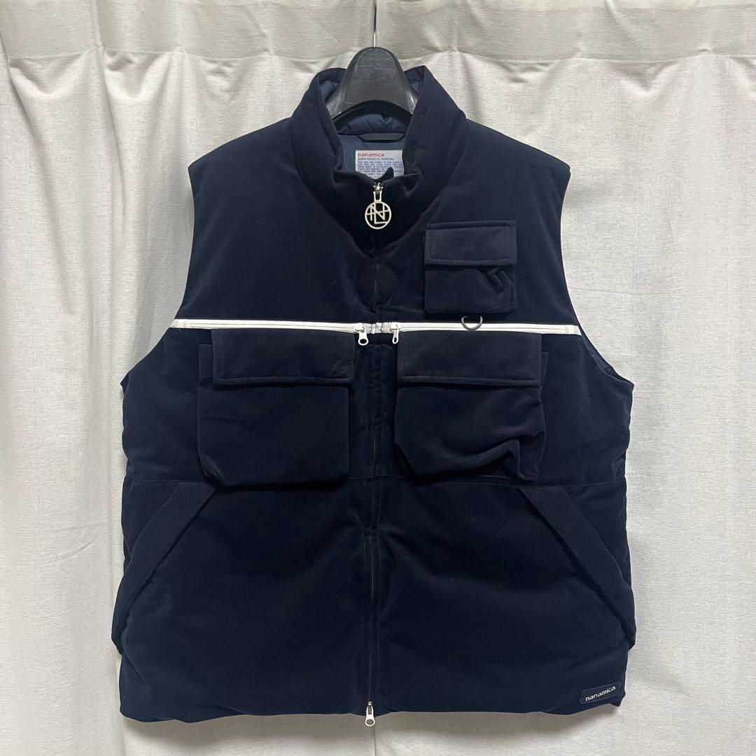 美品 nanamica ダウンベスト ナナミカ ダウンジャケット