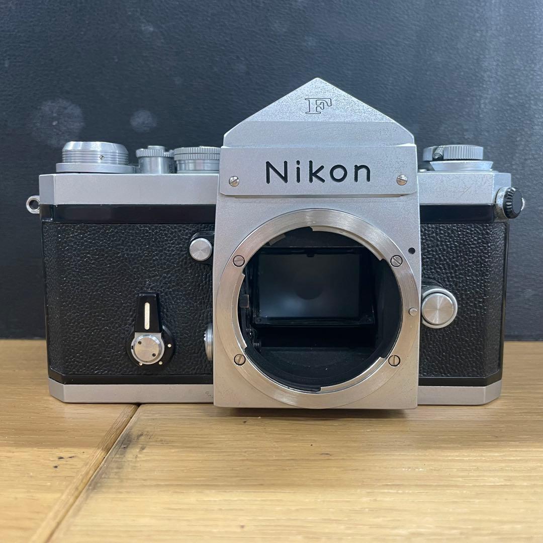 Nikon F アイレベル シルバー フィルムカメラ
