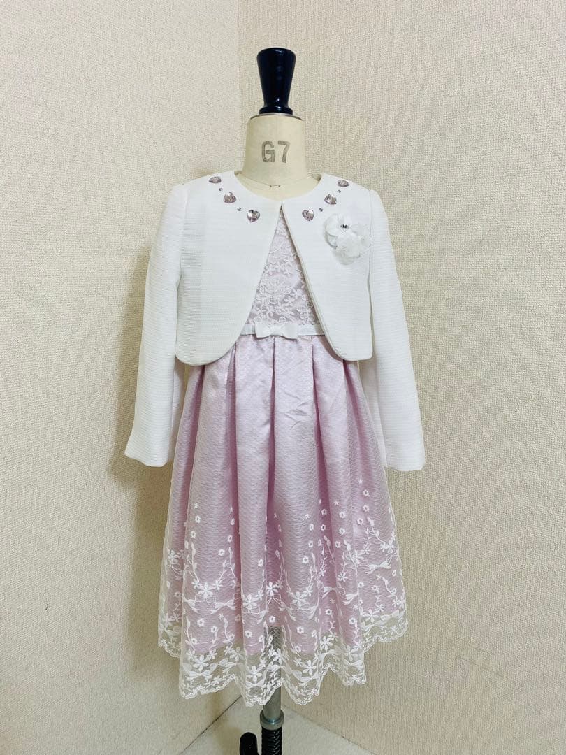 【極美品】Private Label ハートビジュー フォーマル 3点セット