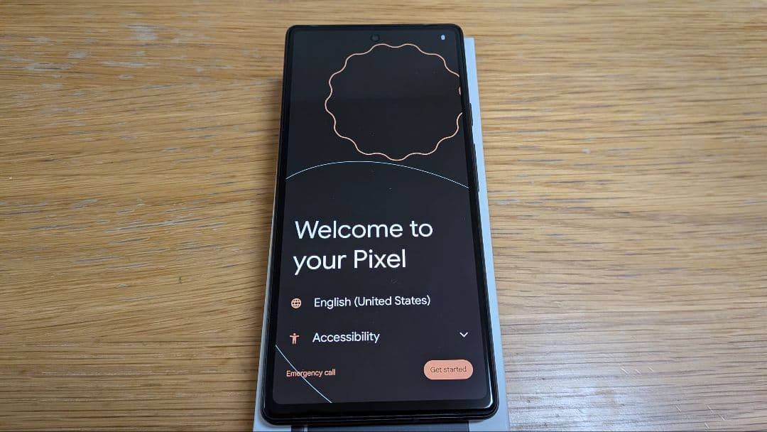 美品 Google Pixel 6a 128GB ブラック SIMフリー 本体