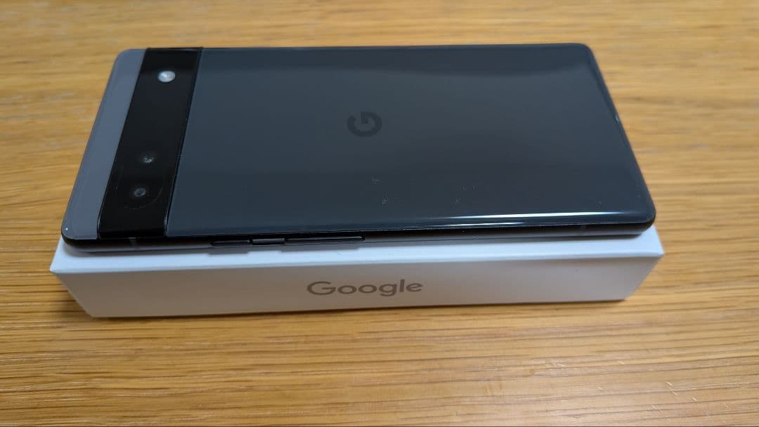 美品 Google Pixel 6a 128GB ブラック SIMフリー 本体