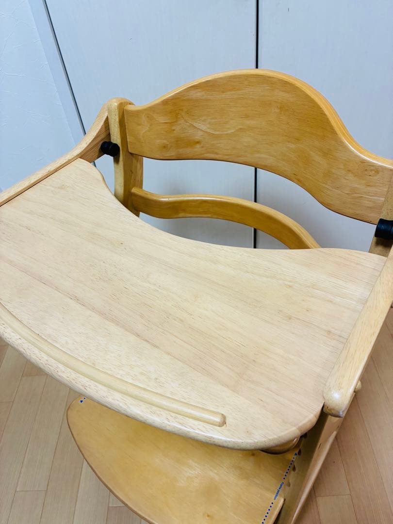 【状態良好】大和屋　スクスクチェア　プラス　テーブル・ガード付き