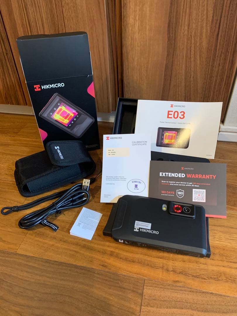ハイクマイクロ　HIKMICRO E03 サーモグラフィーカメラ