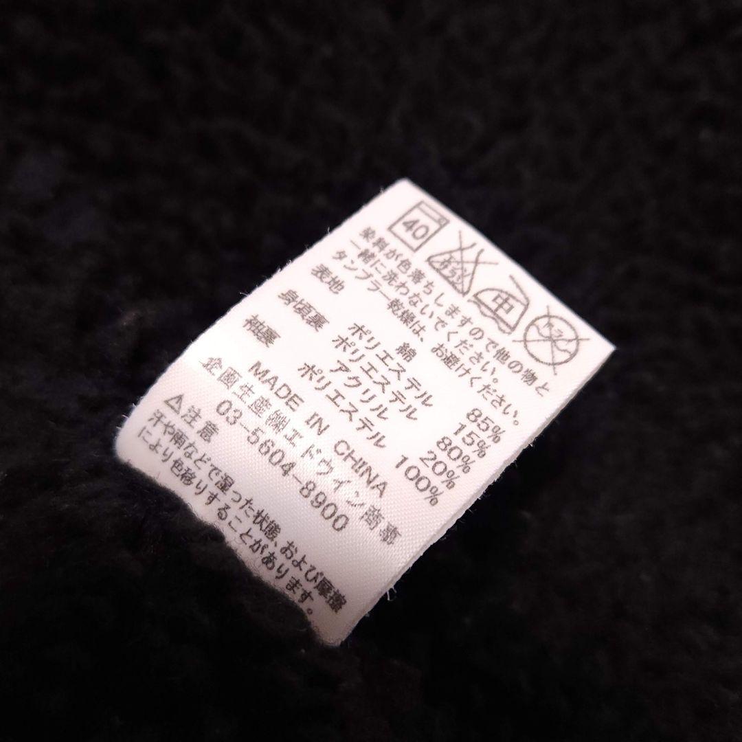 Wrangler 11MJZ コーデュロイ ボアジャケット 黒ブラック ラングラ