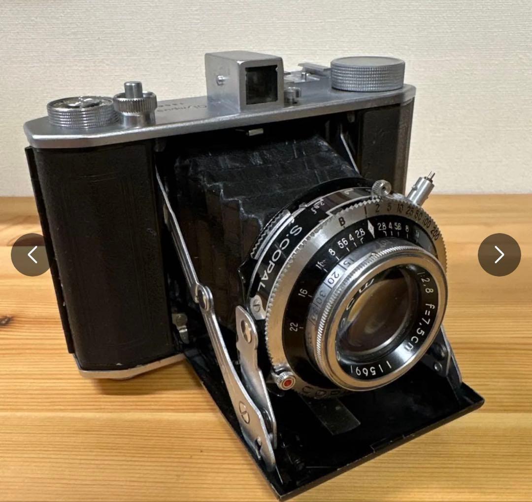 OLYMPUS SIX フィルムカメラ　動作確認済 蛇腹カメラ