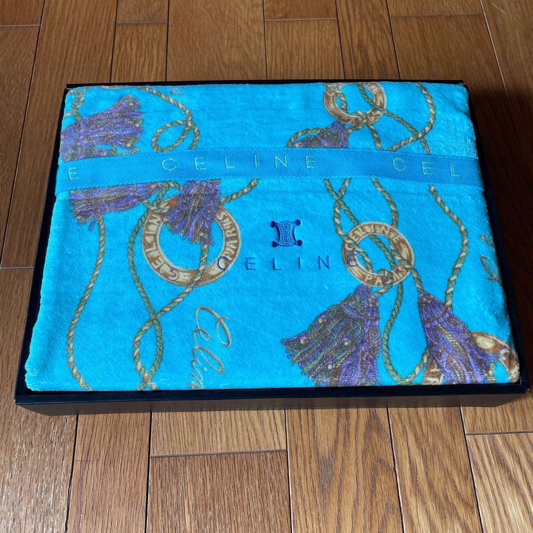 セリーヌ　タオルケット 柄物