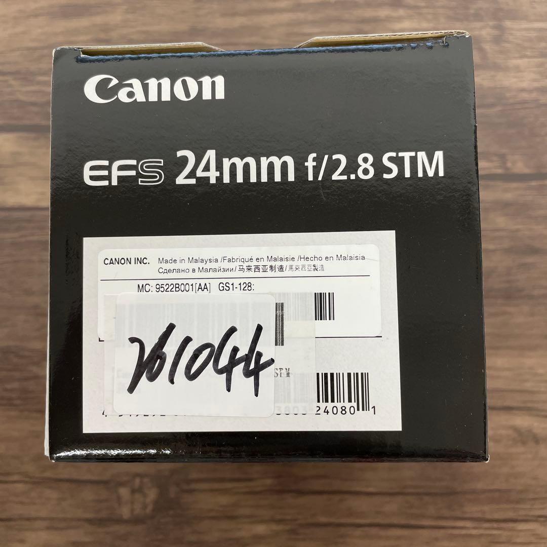 Canon 単焦点広角レンズ EF-S24mm F2.8 STM APS-C対応